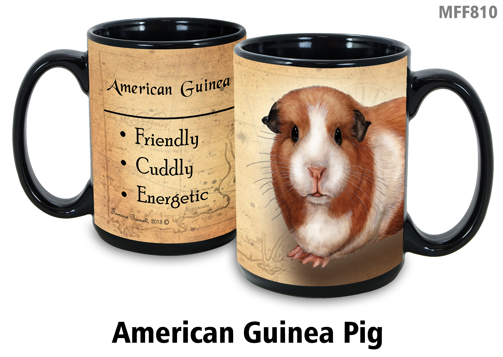 Guinea Pig (American) - My Faithful Friends Mug 15 oz Image
