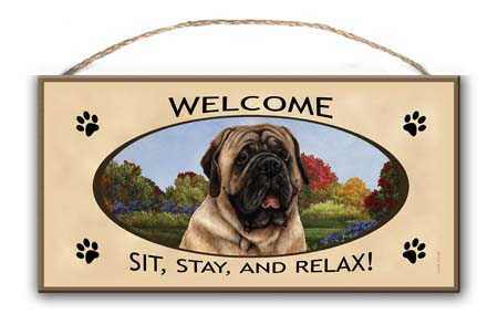 Mastiff - Welcome Sign image sized 450 x 294